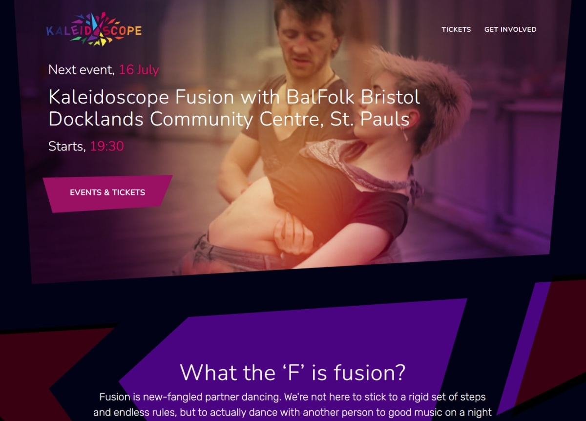 Kaleidoscope Fusion Website